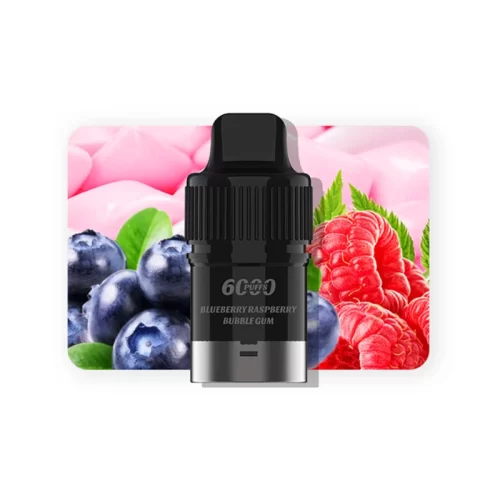 Blueberry Raspberry Bubble Gum - IGET Bar Plus Pod 6000 Züge