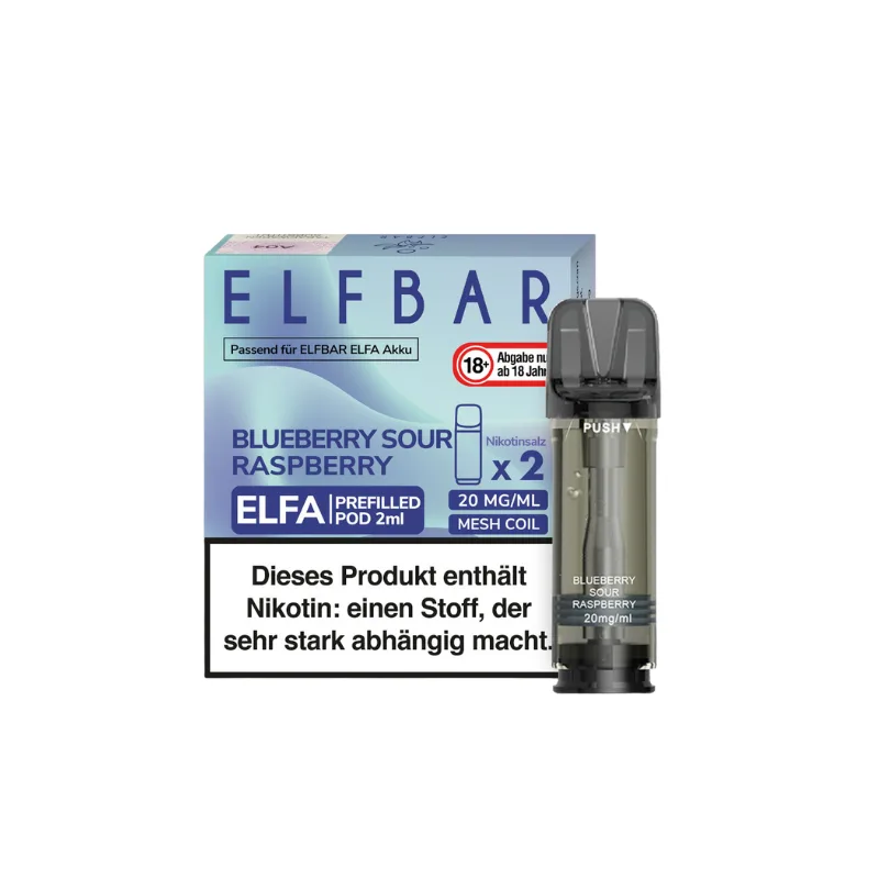 2025 Elfbar Nachfüllbar Pod Geschmack: Top 10 Must-Have! | Elf Bar Vape Shop blueberry sour raspberry ELF BAR ELFA Pods