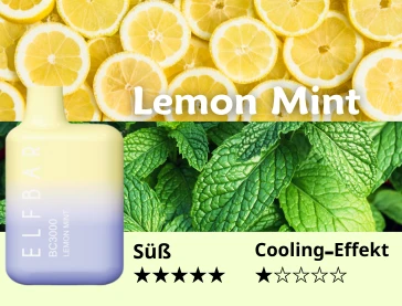 ELFBAR BC3000 Lemon Mint