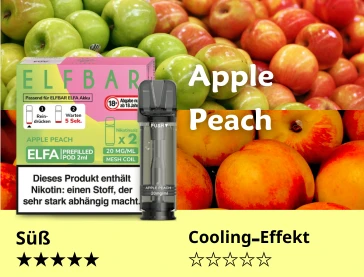 ELFBAR Elfa Pod Apple Peach