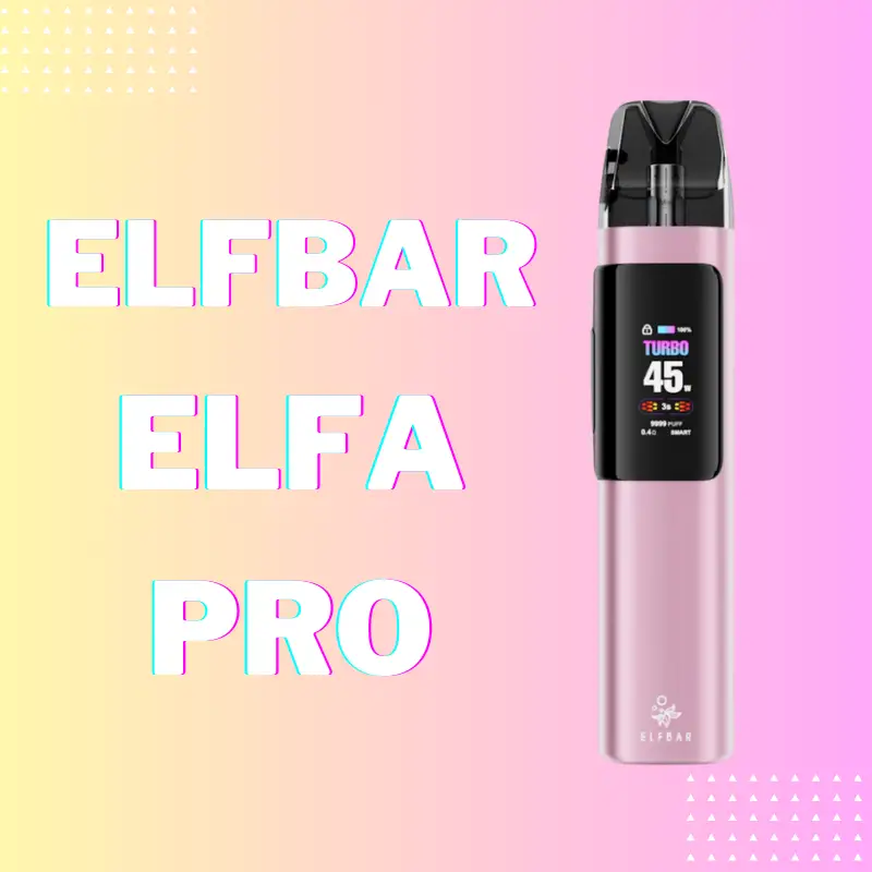 Elf Bar ELFX Pro Pod System Kit - Nur $29.9