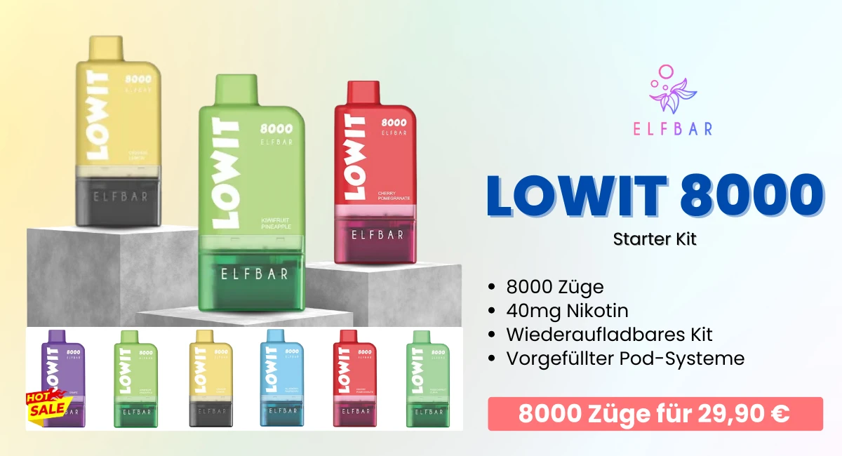 ELFBAR Lowit 8000 Kit