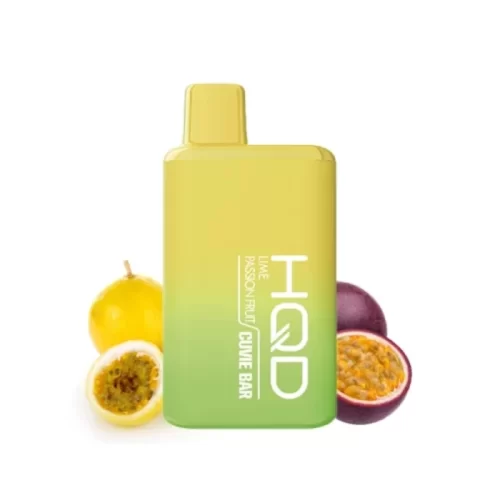 HQD Cuvie Bar 7000 puffs lime passion fruit