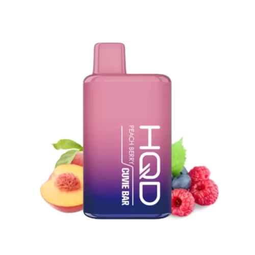 HQD Cuvie Bar 7000 puffs peach berry