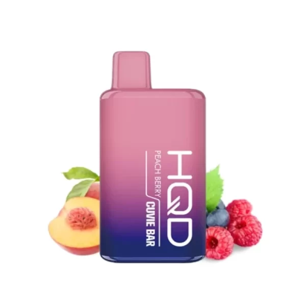 HQD Cuvie Bar 7000 puffs peach berry
