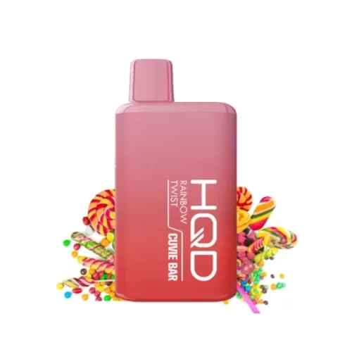 HQD Cuvie Bar 7000 puffs rainbow twist