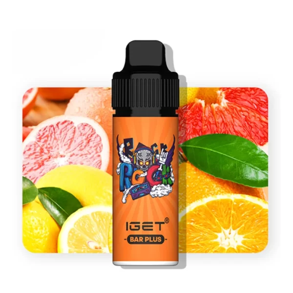 Orange Grapefruit Lemon - IGET Bar Plus 6000 Züge