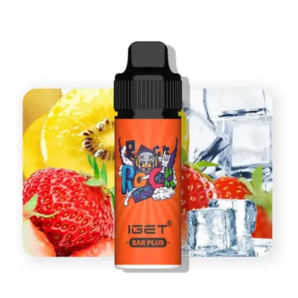 Strawberry Kiwi Ice - IGET Bar Plus 6000 Züge